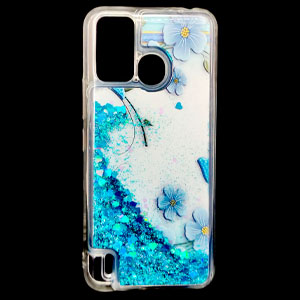 itel Vision 1 Pro 3D Glitter Cover