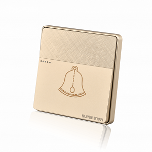 Super Star Gold Ray Bell Push