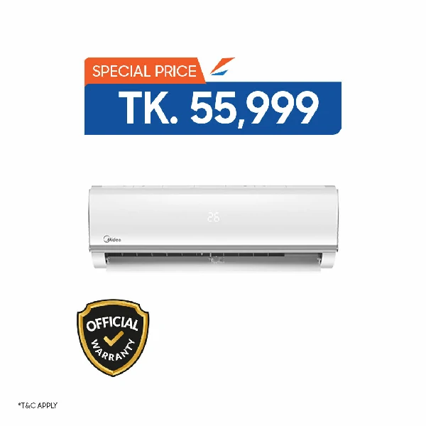 Midea 1.5 Ton Inverter Air Conditioner (MSI18CRNAF5/MSI18CRNAF9)