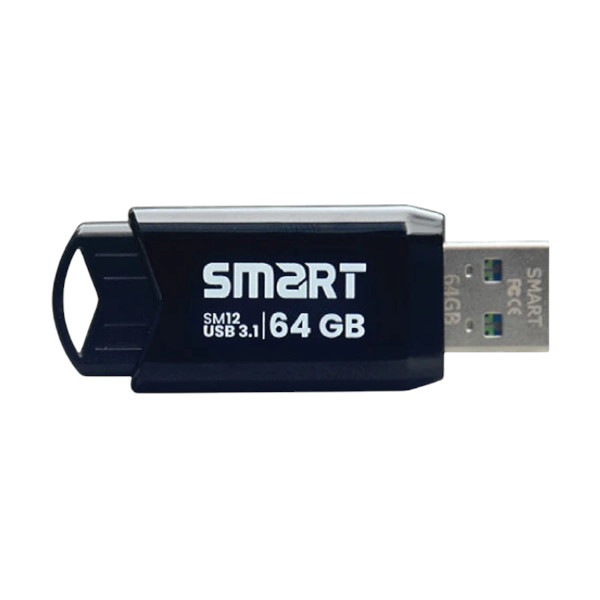 Smart X4 Premier SM12 64GB USB 3.1 Black Pen Drive