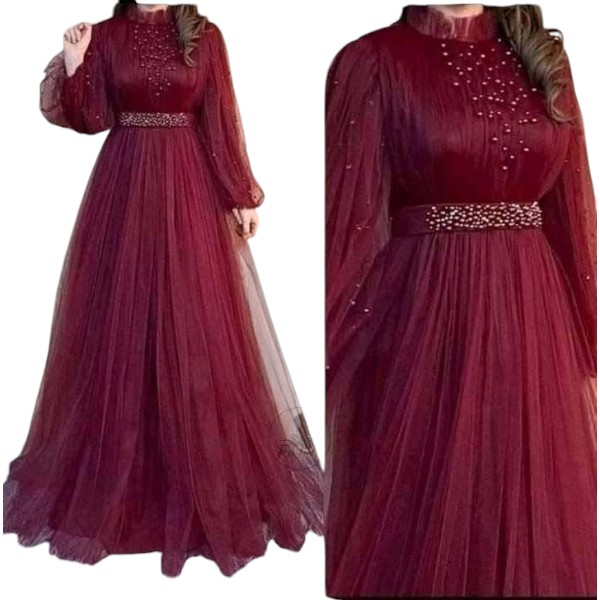 Graceful Puti Net Gown