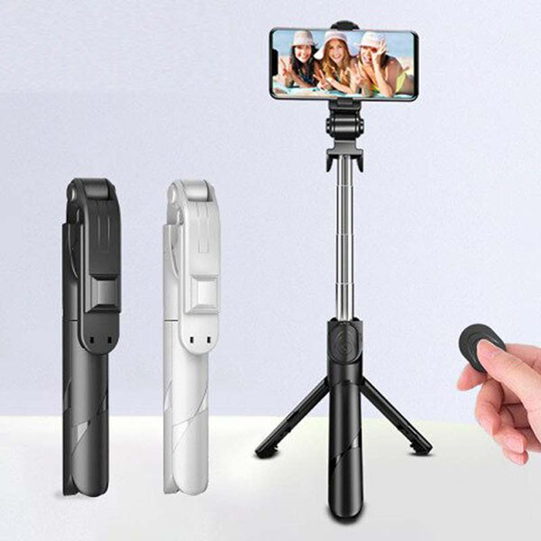 K07 Flexible Selfie Stick Tripod Stand Bluetooth Remote Control For Phone Camera