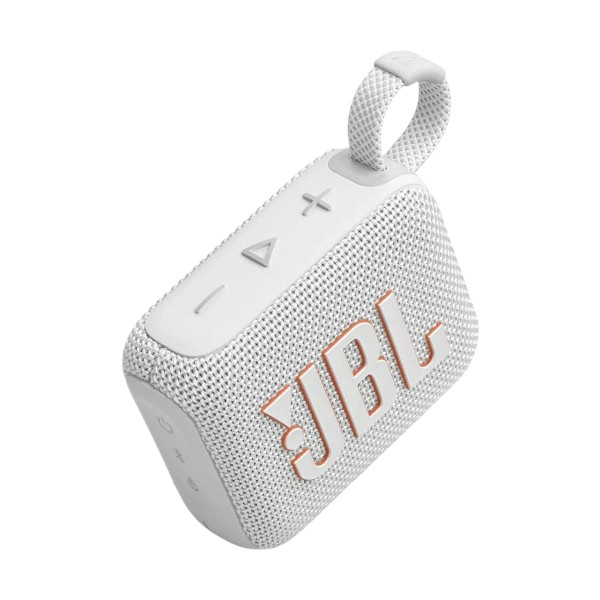 JBL GO 4 White Portable Bluetooth Speaker