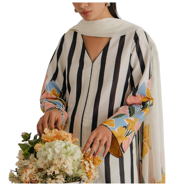 Elegance Cotton Silk Ensemble