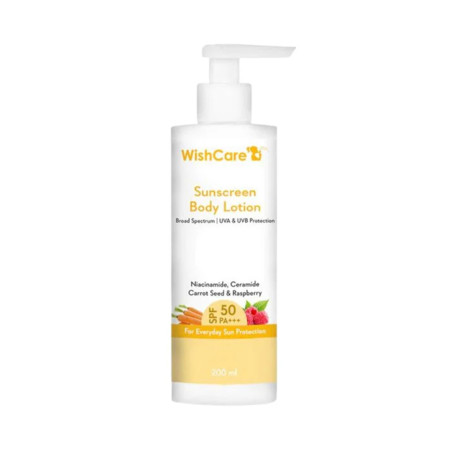 WishCare Sunscreen Body Lotion  SPF50++ 200ml (India)