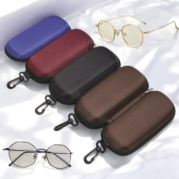 Eyewear Cases Cover Sunglasses Case For Women Glasses Box With Lanyard Zipper Eyeglass Cases For Men Lanyard Zipper Portable
