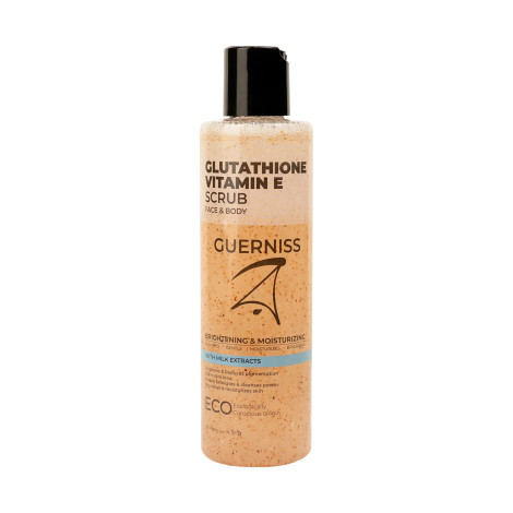 Guerniss Raw Glutathione Vitamin E Face & Body Scrub 200ml (Bangladesh)