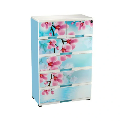 Premio Platinum Wardrobe - 5 Step - Orchid - White Blue