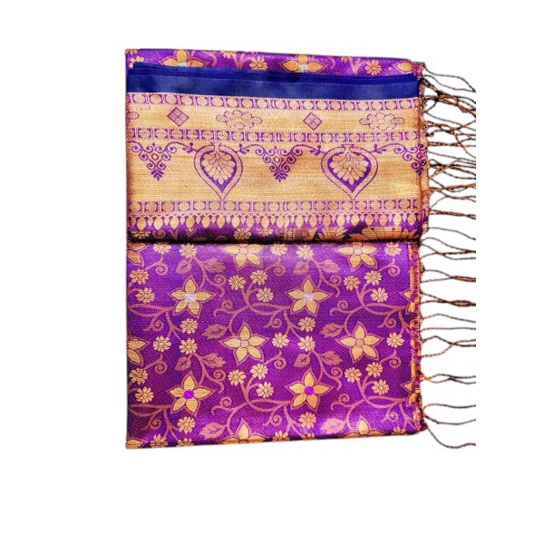 Soft silk katan sharee