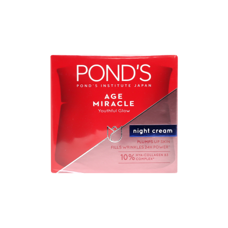 Pond's Age Miracle Youthful Glow Night Cream 50ml (Thailand)