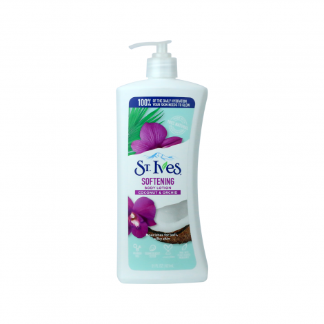 St. Ives Softening Coconut and Orchid Body Lotion 621ml (USA)