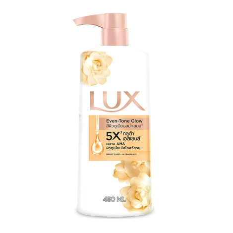 Lux Even Tone Glow Body Wash 450ml (Thailand)