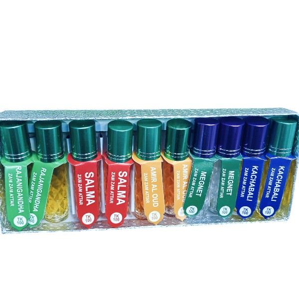 Any 10 Pcs Attar Combo Pack Good Fragrance - Ator