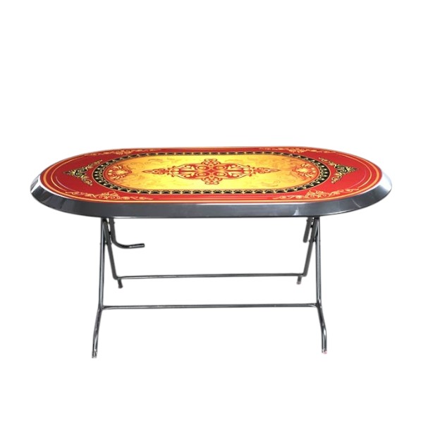 Dining Table 6 Seat Elegant S/L Prin Majesty Black