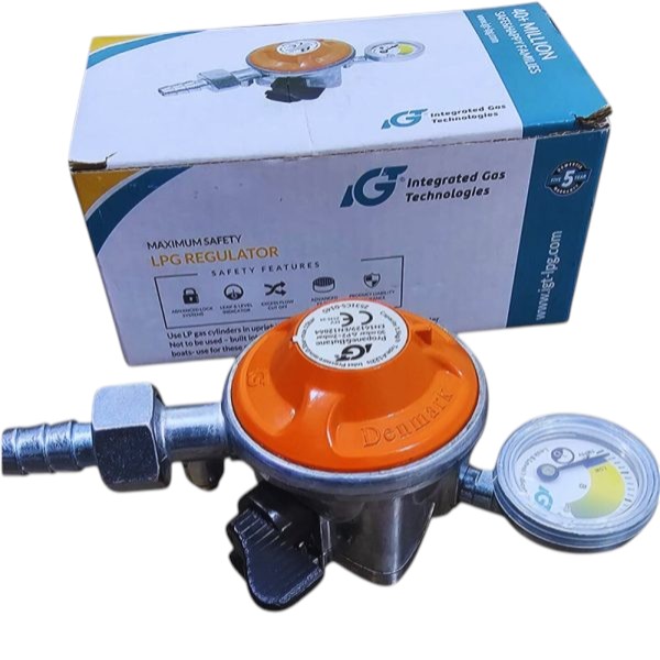 IGT Maximum Safety LPG Regulator, a safety device for LPG gas stoves.