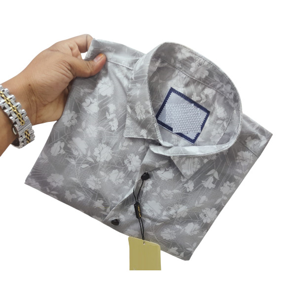 Pure Cotton full Sleeve Print Shirt