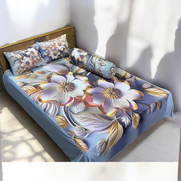 China Premium 3D Design Bed Sheet