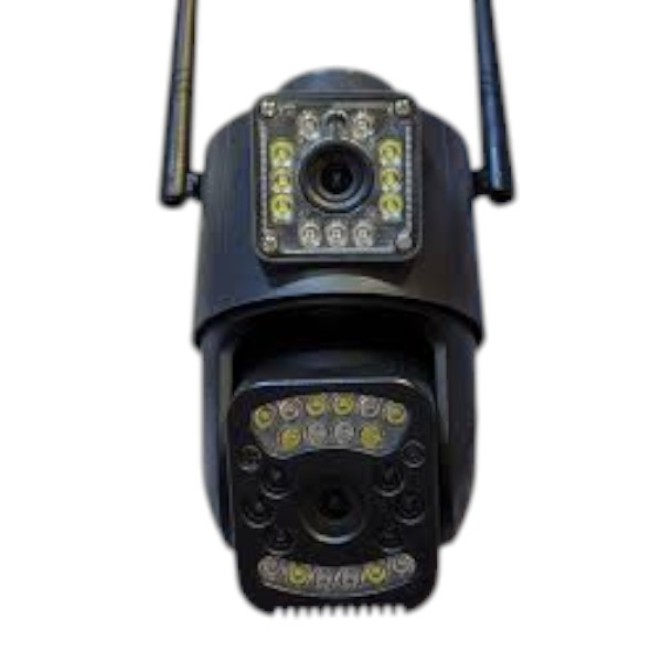 Speed-X IP Camera Wifi Wireless 2mp + 2mp HD Dual Lens PTZ + Still CCTV Surveillance Outdoor Wifi Camera