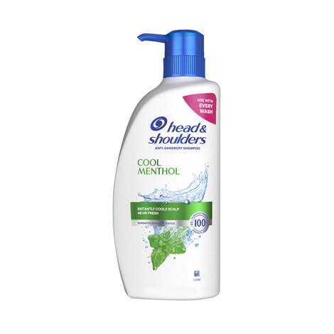 Head & Shoulders Cool Menthol Shampoo 370ml (Thailand)