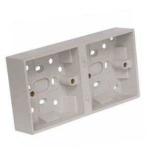 2 Gang Pvc Switch & Socket Box