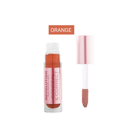 Makeup Revolution - Conceal & DefineLiquid Concealer - Orange (Taiwan)