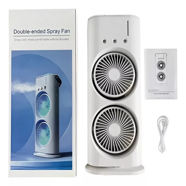 Portable Light Humidifier Double-ended Spray Fan