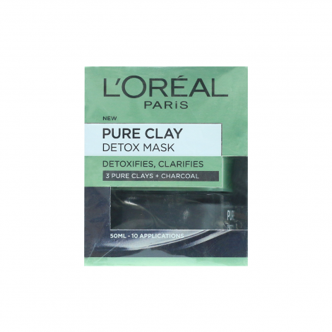 LOreal Pure Clay Detox Mask 50ml (Germany)