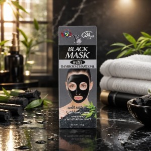 YC  With Bamboo Charcoal Black Mask 100ml (Thailand)