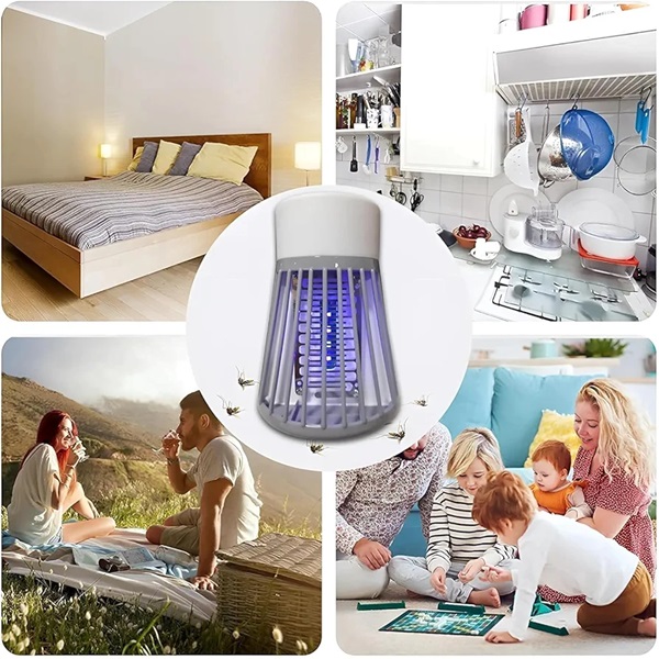 Premium Plug n Play Silent Mosquito Insect Killer Lamp