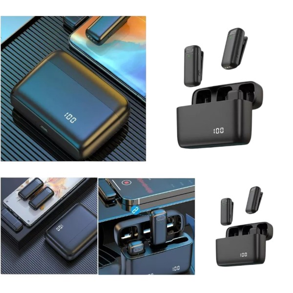 Professional grade Sound Recording Wireless ClipOn Microphone