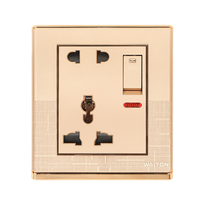 Walton Fiona 5 Pin Socket with Switch