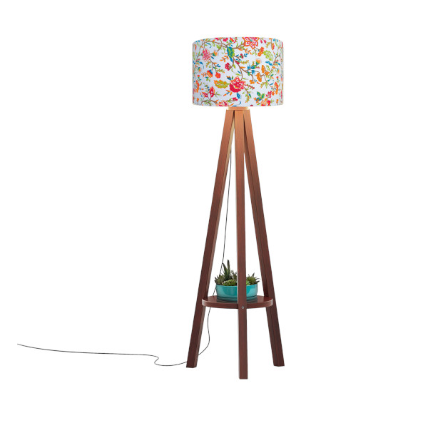 Regal RADIANT- TRIPOD LAMP SHADE(FLORAL)
