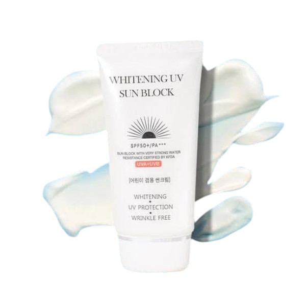 Jigott Whitening UV Sun Block SPF 50+ PA+++ Made in Korea