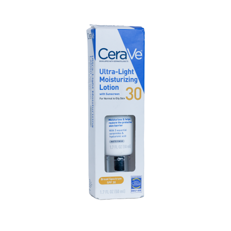 CeraVe Ultra Light Moisturizing Lotion With Sunscreen SPF 30 - 50ml (USA)