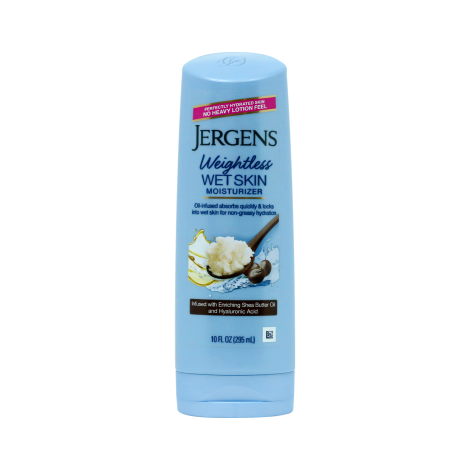 Jergens Weightless Wet Skin Shea Butter Moisturizer 295ml (USA)