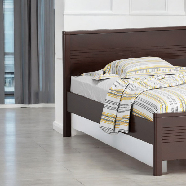 Valentina Wooden Single Bed