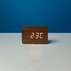 Wood Style Led Digital Clock