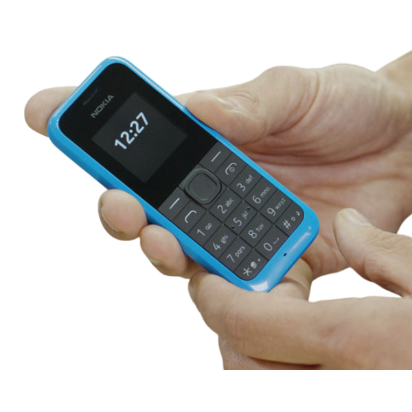 Nokia 105 Dual Sim Button Mobile (2015)