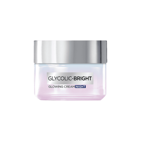 L'Oreal Glycolic -Bright Glowing Night Cream 50ml (Indonesia)