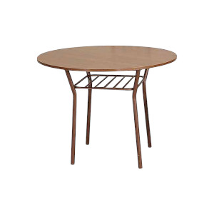 Regal Florence Woody Metal Dining Table | TDH-204-1-2-20