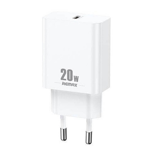 Remax RP-U5 20W with USB-C Port and Lightning Charger Cable