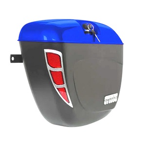 Universal Bike Side Box for Motorcycle – Blue