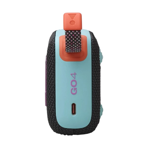 JBL GO 4 Black Orange Portable Bluetooth Speaker