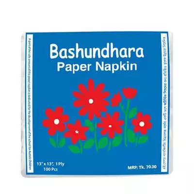 Bashundhara Paper Napkins 13" Unscented