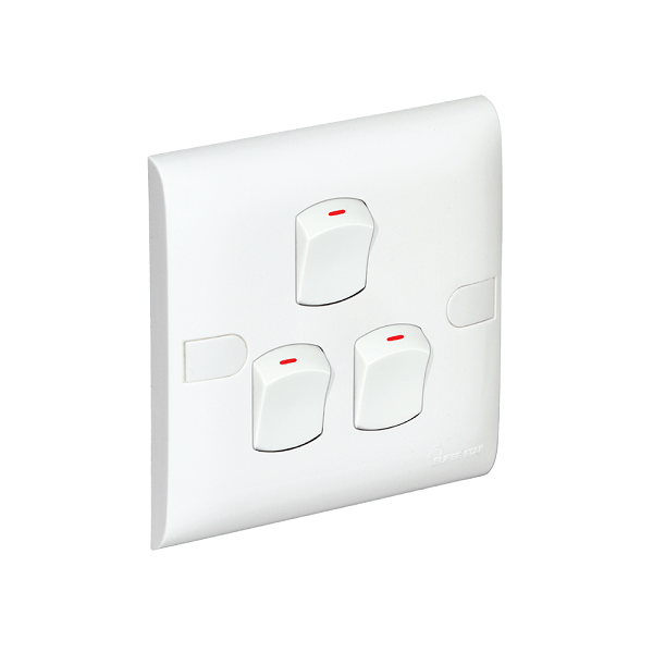 Super Star Slim 3 Gang Switch