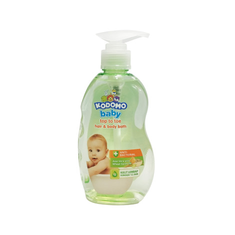 Kodomo Baby Top To Toe Hair & Body Wash 400ml (Indonesia)