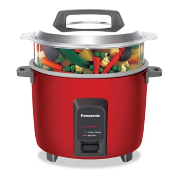 Panasonic SR-W22GS Automatic Rice Cooker with Steamer- 2.2 Liter
