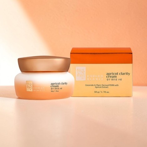 3W Clinic Korean Beauty Apricot Clarity Cream 50g (Korea)