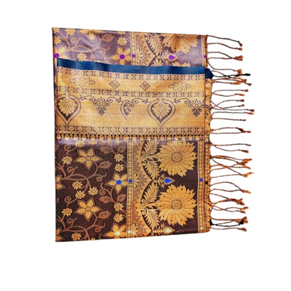 Soft silk katan sharee