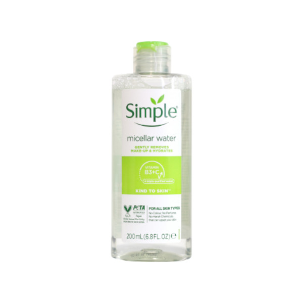 Simple Kind To Skin Micellar Cleansing Water 200ml (Poland)